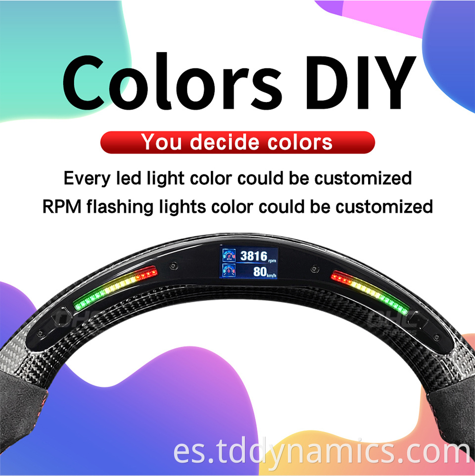 led steering wheel 